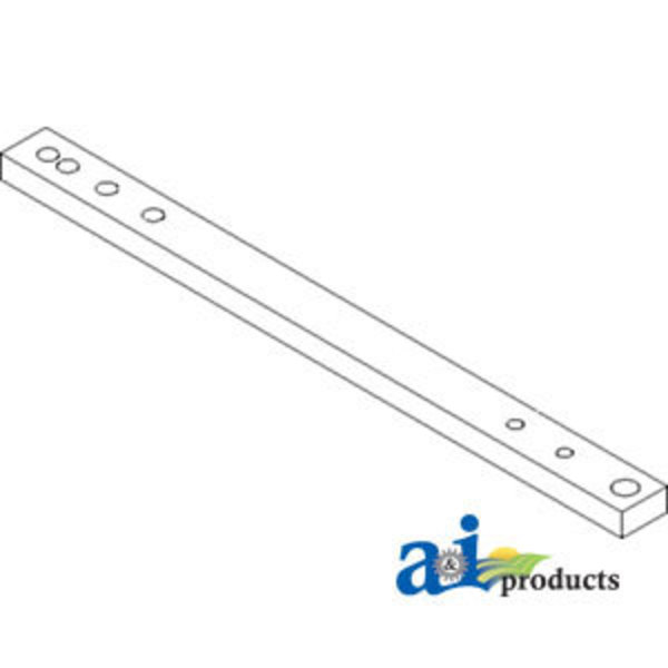 A & I Products Drawbar, Straight 45.7" x3" x1.5" A-R61184SPL